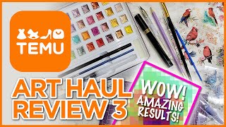 WOW!😱 TEMU ART HAUL | Arts & Crafts Product Test and Review | Painting Tutorial by LiaDia Designs 4,020 views 10 months ago 26 minutes