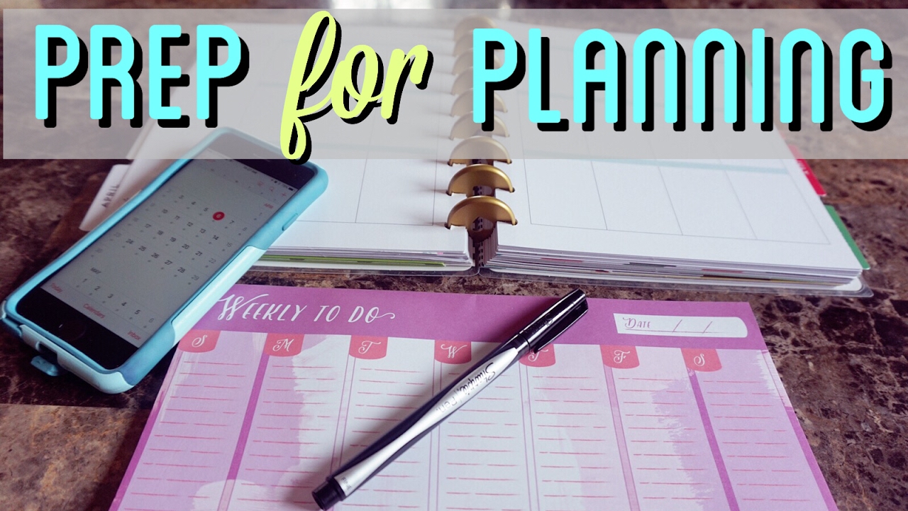 Preplanning Simple HAPPY PLANNER PRE PLANNING // PLAN WITH ME BEHIND THE SCENES // HOW I ...