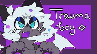 ✧ trauma boy {meme} (commission)