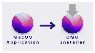 Convert An .APP to .DMG (Monterey Installer Demo)