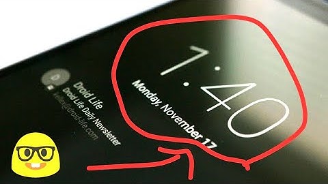 Get Ambient display Feature on your Android - No Root # Android trick