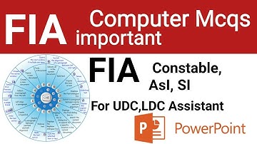 FIA Important Mcqs | 50 Important Fia Computer Mcqs | FIA Most Important and Repeated Mcqs