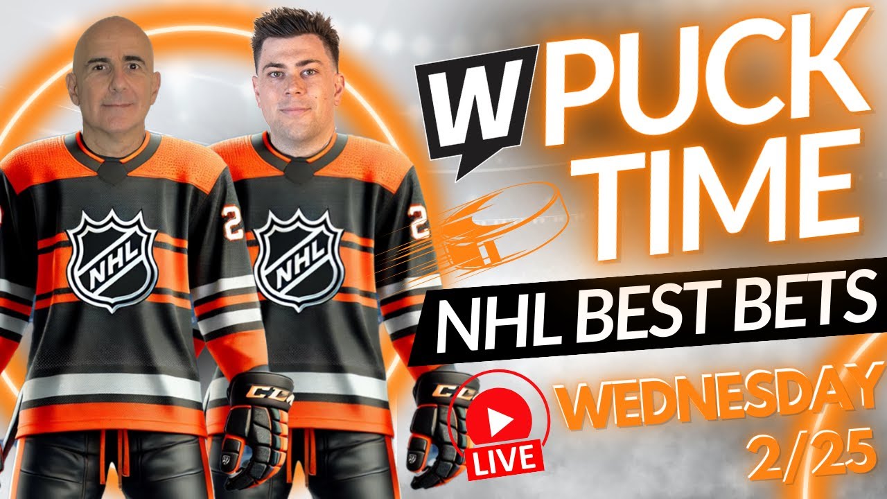 NHL Bets Tonight You CAN’T Miss! | Wednesday Picks, Predictions & Best Bets | PuckTime 2/25
