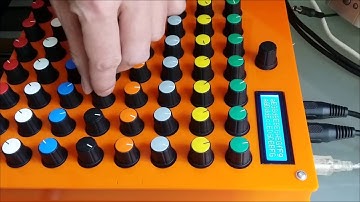 MEGAloMIDIac 64/one sequencer poly play demo