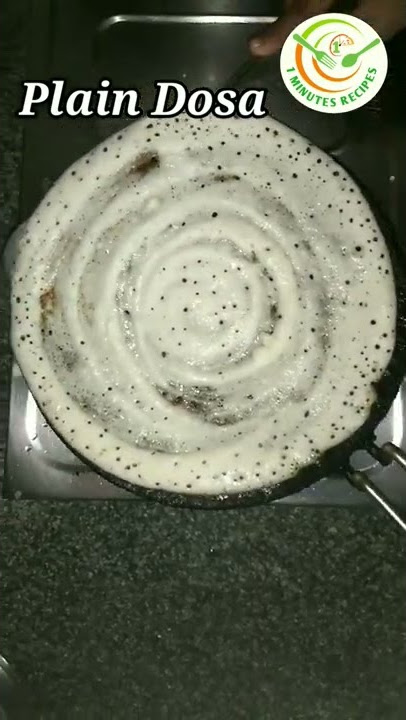 Plain dosa recipe / 1minutes recipes /#youtubeshorts #shorts