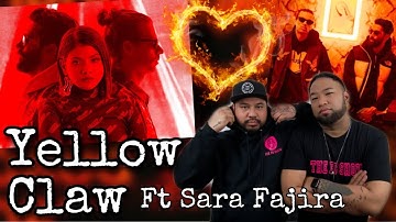 Yellow Claw - DRXGS (Feat. Sara Fajira) [Official Music Video] I REACTION