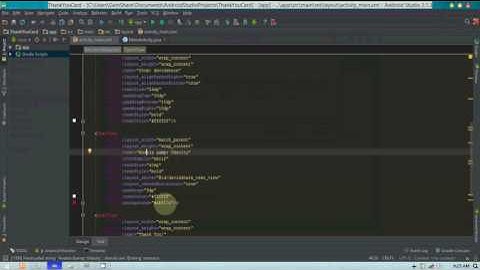Android Thank You Card for Andela and Udacity