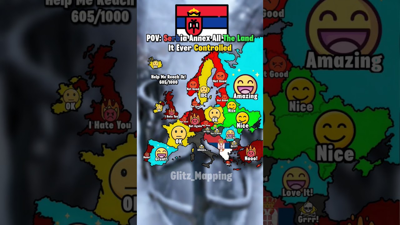 POV: Serbia annex all the land it ever controlled 