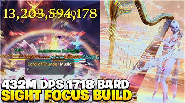 Lost Ark Sight Focus 1718 DPS Bard - 432m Dps - Mordum Hard G3