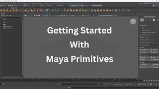 Getting Started with Maya Primitives | 3D Modeling Essentials for Beginners | #4