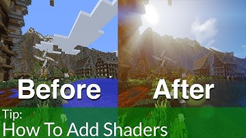 How to install Shaders on Minecraft Java Edition 2020!!