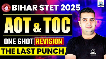 🚨Bihar STET 2025 | Art of Teaching & Theory of Computation Marathon| The Last Punch | by Shubham Sir