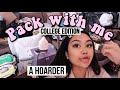 packing for college/uni last minute because i procrastinate too much (a vlog)