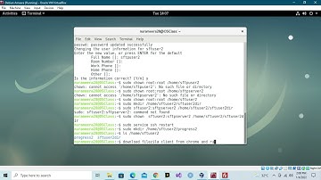 BITS1213 Progress 2 B032010186: Configure SFTP Server, Web Server, and Integration Testing.