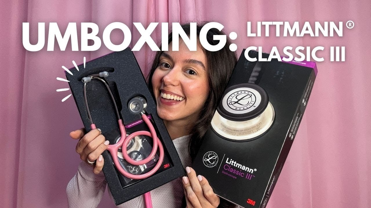 UMBOXING ESTETOSCÓPIO LITTMANN: que sonho!!!!