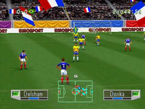 PS1 - International Superstar Soccer Pro 98 - GamePlay [4K]
