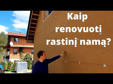 Video: Kaip Sustiprinti Medinio Namo Pamatą