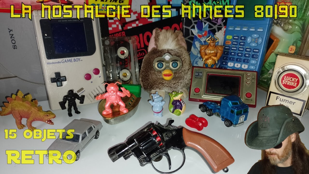 15 Objets cultes des années 80/90 !