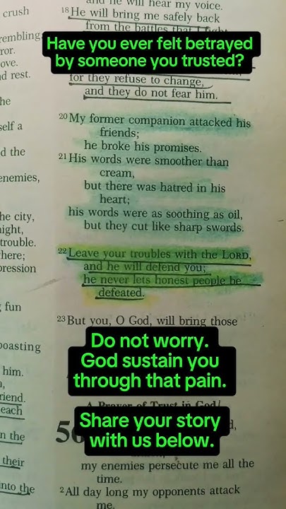 god-will-sustain-you-through-betrayal-psalm-55-20-22-youtube