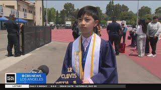 12yearold graduates with 5 degrees from Fullerton College