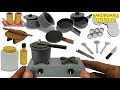 MAKING KITCHEN UTENSILS | DIY CARDBOARD UTENSILS | CARDBOARD KE BARTAN