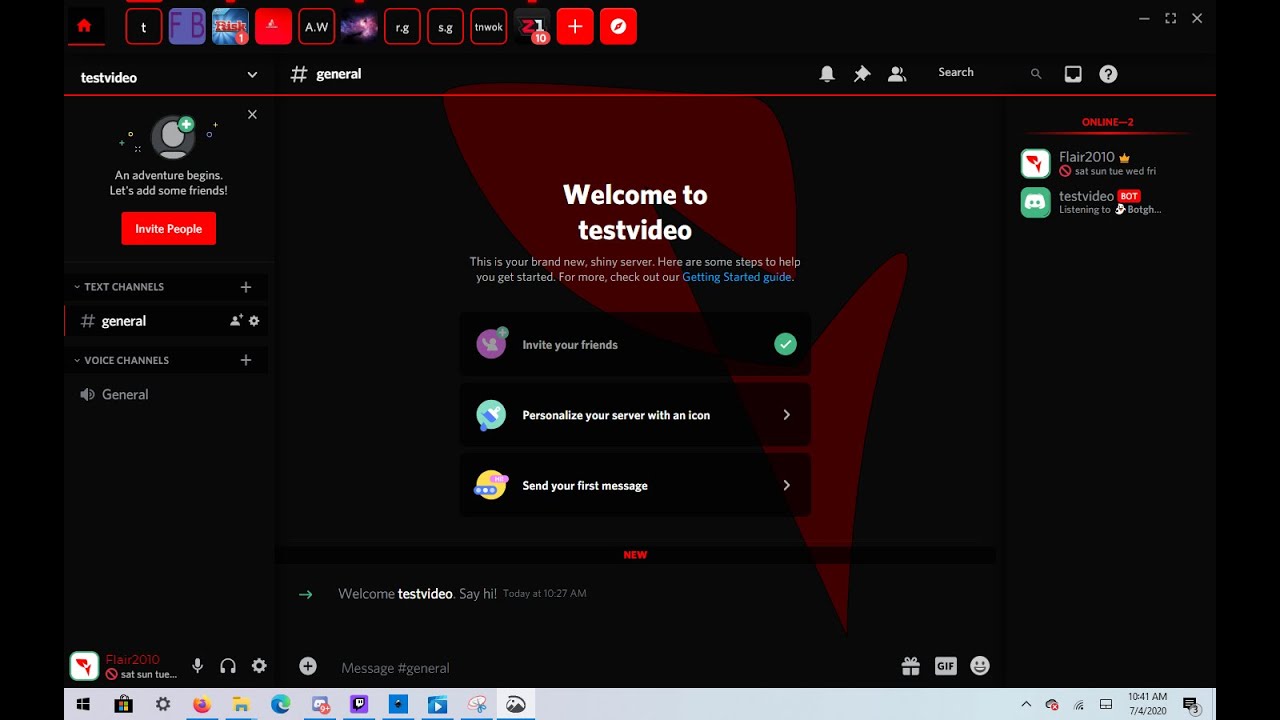 How to make a discord bot 