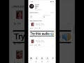 Try this audio🔊
