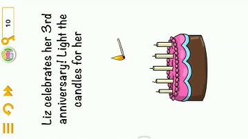 Tricky Bricky Level 133 || Lez Celebrate Her 3rd Anniversary, Light The Candles For Her.