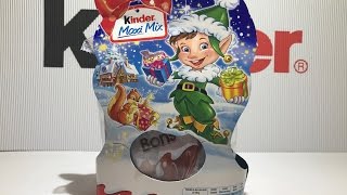 Новогодний подарок Kinder Maxi Mix