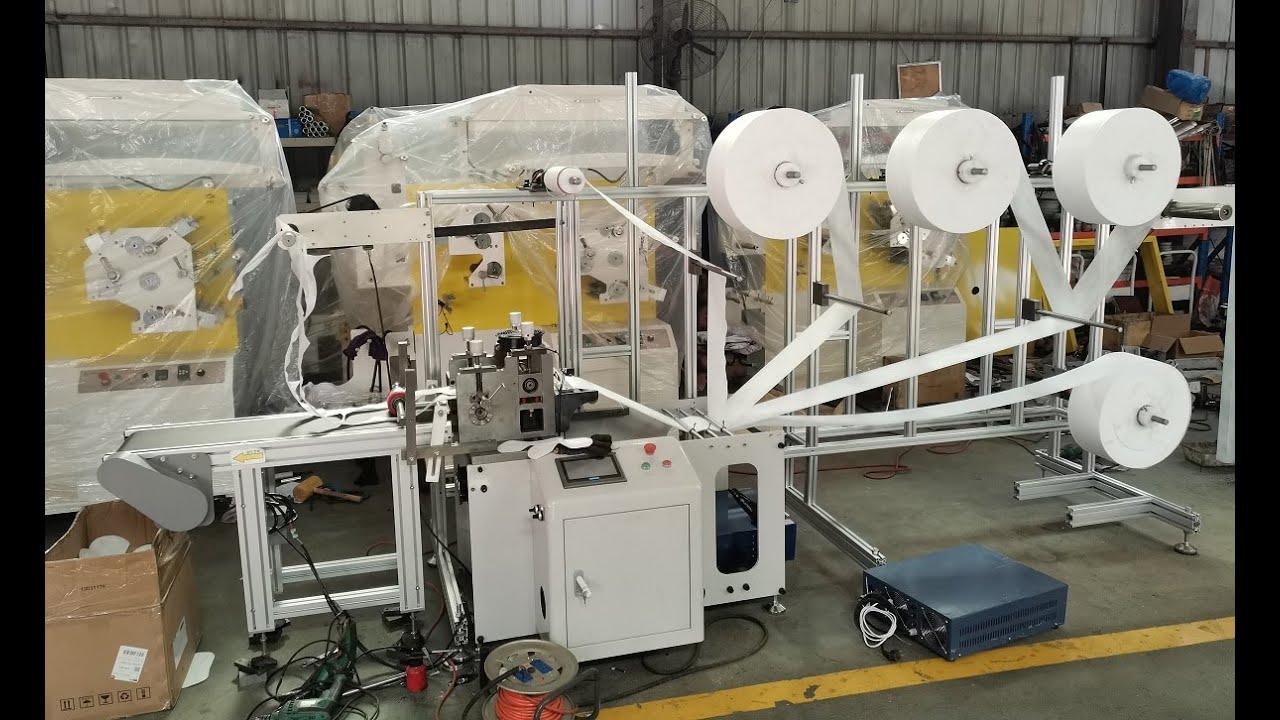 SEMI AUTOMATIC N95 MASK MACHINE MADE IN INDIA