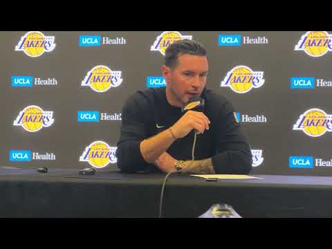 JJ Redick POSTGAME | Los Angeles Lakers vs. Sacramento Kings | October 8, 2026