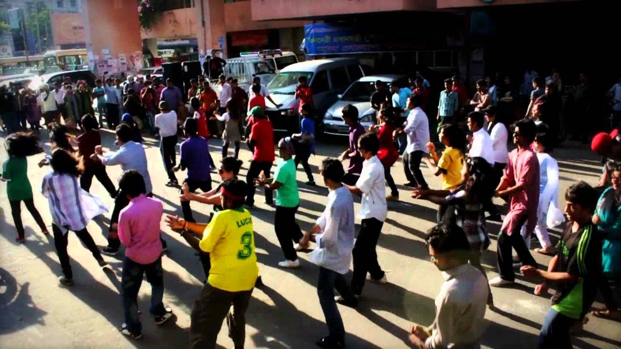 PSY (싸이) - Gangnam Style (강남스타일) Flash Mob Dhaka, Bangladesh - The Project Official Video (HD)