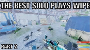 How The BEST SOLO Plays Wipeday (Part-2) - Rust Console