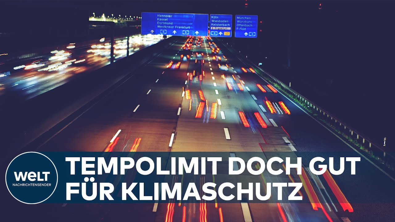 SCHOCK FÜR SCHNELLFAHRER: Tempolimit auf Autobahnen bringt wohl mehr ...