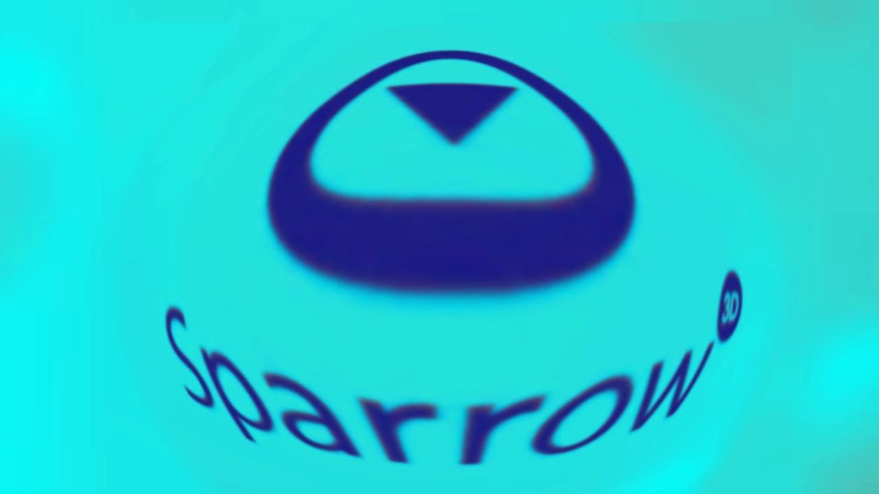 Sparrow 3D Booba Logo Intro Effects (Funny Audio-Visual Variations) | Nazareno Family Studios 2.0