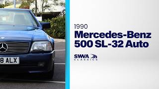 LOT 80 - 1990 Mercedes-Benz 500 SL-32 Auto | SWVA Autumn 2026 Classic & Performance Auction