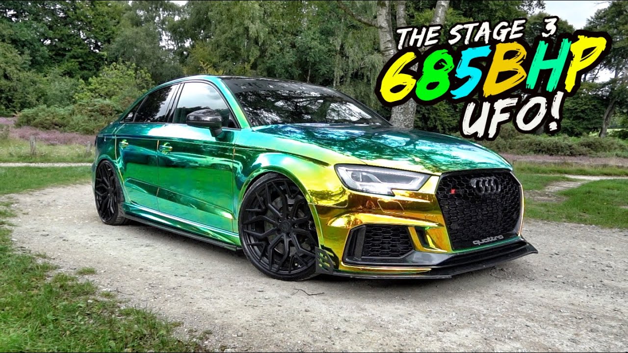 THIS INCREDIBLE *685BHP AUDI RS3* IS OUT OF THIS WORLD FAST!!