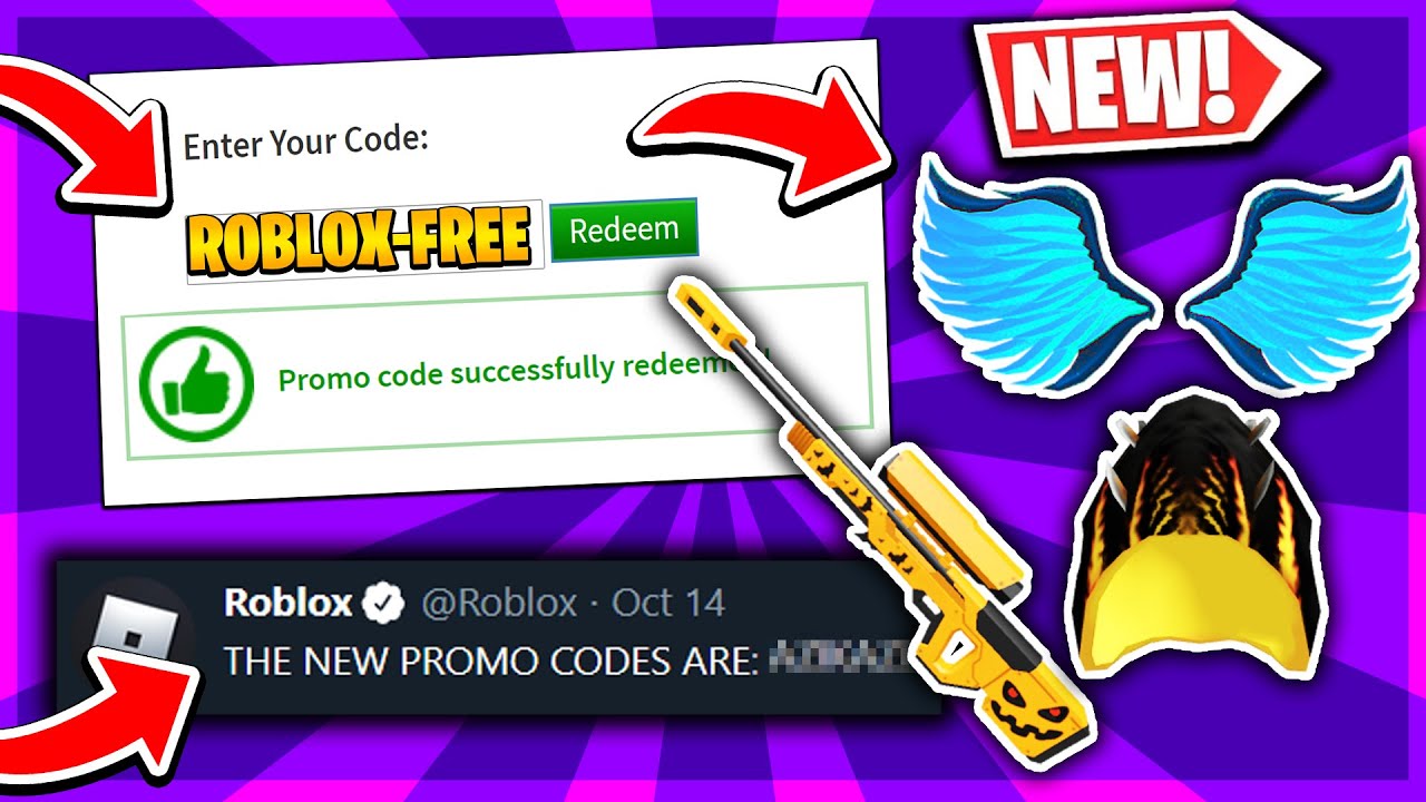 *NEW* Roblox Promo Codes on Roblox 2020|| Roblox Working NEW Promo Code ...
