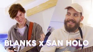 Making electronic indie trap with San Holo | BLANKS INVITES