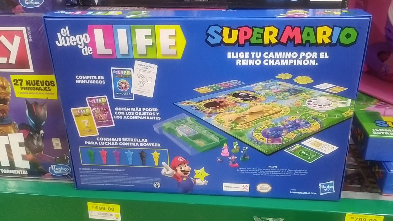 Comprar Gaming Hasbro Juego Life Super Mario