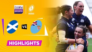 Scotland 29-15 Fiji | Women's Rugby World Cup 2025 Highlights