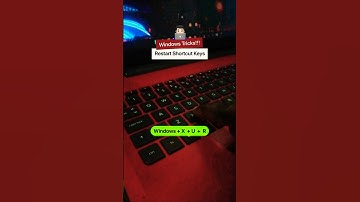 This Keyboard Trick Restarts Your PC Instantly! | #computer #pc #smartphone #tricks #keyboard #asmr