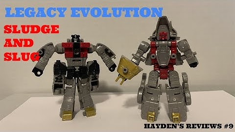 Transformers Legacy Evolution Dinobot Sludge and Slug Review - Hayden