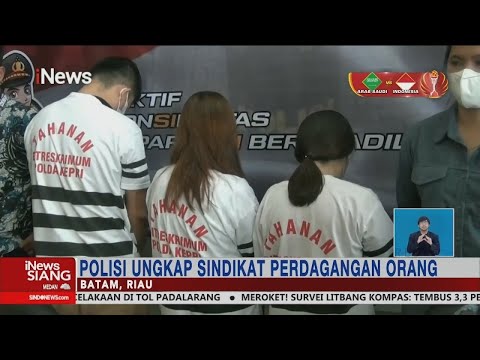 Polisi Ungkap Sindikat Perdagangan Orang di Batam, Pekerja Diiming-iming Gaji Besar #iNewsSiang 11/7