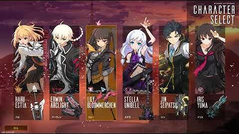 Soul Worker Character Choosing Animation