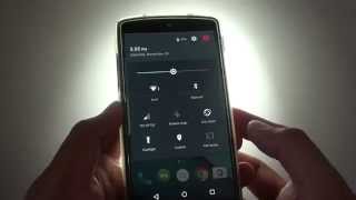 Google Nexus 5: How to Access Flashlight Directly From Notification Panel on Android 5 Lollipop screenshot 2