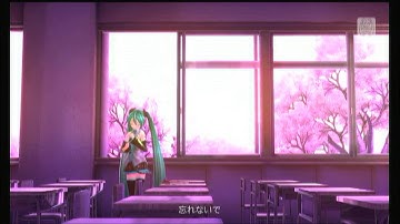 Sakura no Ame PV Hatsune Miku Project Diva F 2nd