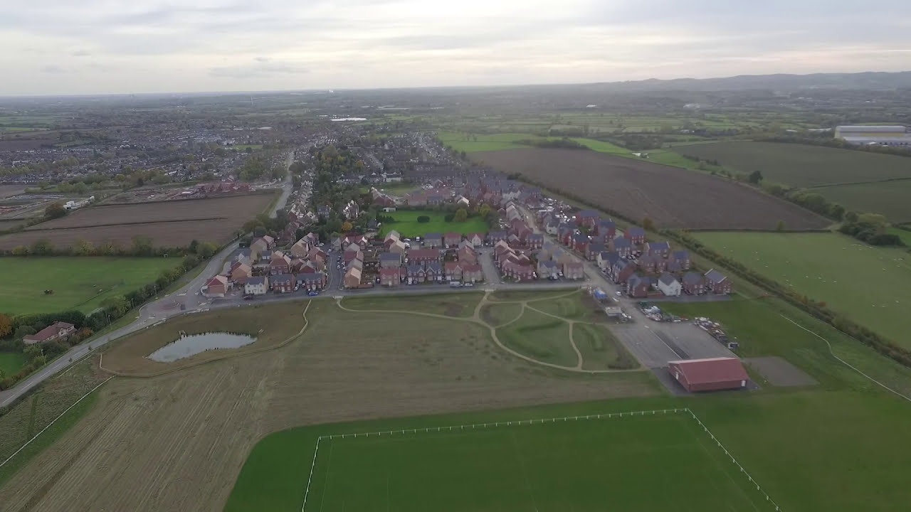 Sileby Drone footage view camera