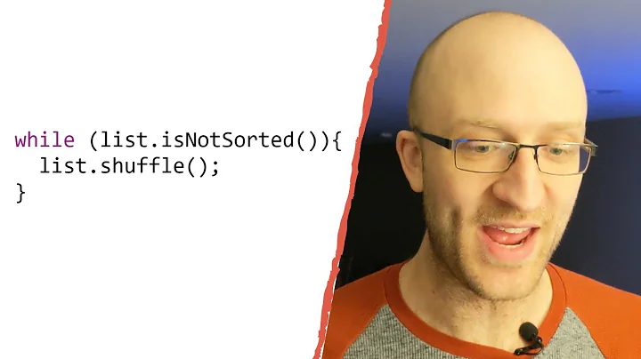 Worst Sorting Algorithm Ever? Let's Try Bogosort i...