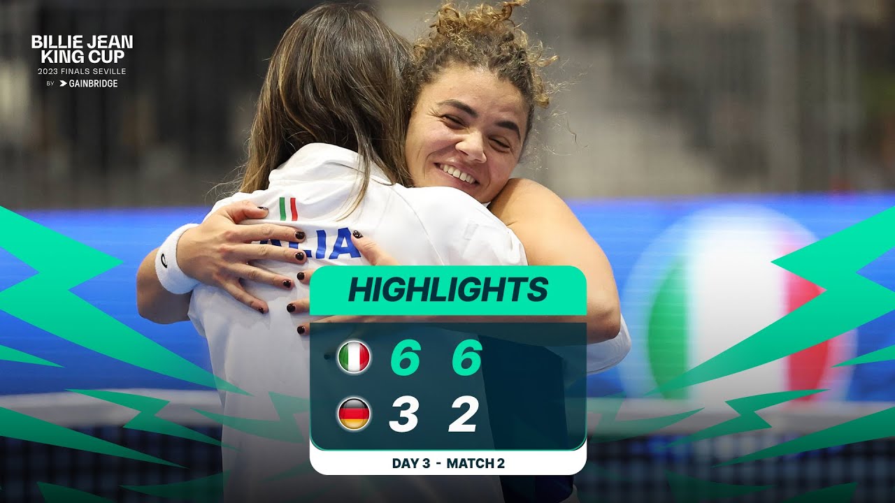 Highlights: Jasmine Paolini (ITA) v Anna-Lena Friedsam (GER)